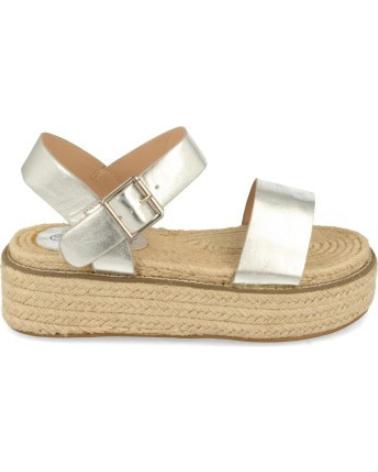 SANDALIAS CUÑA ESPARTO SPORT3PUNTO0 YZ19-200 PLATA VARIOS COLORES
