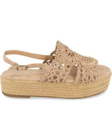 SANDALIAS CUÑA ESPARTO SPORT3PUNTO0 YZ19-163 BEIGE VARIOS COLORES