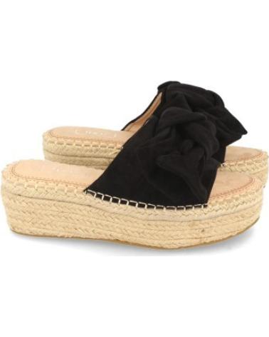 ALPARGATAS PLANAS SPORT3PUNTO0 YZ19-325 NEGRO CON LAZO VARIOS COLORES