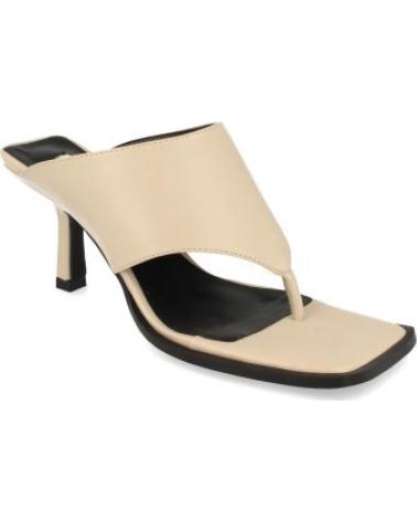 SANDALIA SPORT3PUNTO0 1JB-1053 TACÓN CUADRADO BEIGE VARIOS COLORES