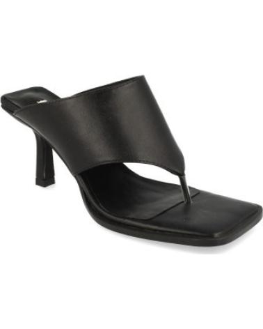 SANDALIA SPORT3PUNTO0 1JB-1053 TACÓN CUADRADO NEGRO VARIOS COLORES