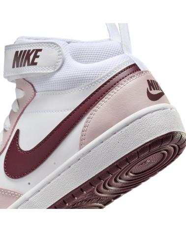 NIKE COURT BOROUGH MID 2 BG CD7782 CHAUSSURE ENFANT BLANCO