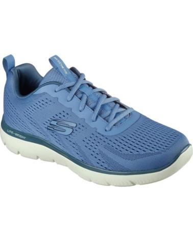 ZAPATILLA DEPORTIVA SKECHERS SUMMITS 232395 HOMBRE AZUL AZUL
