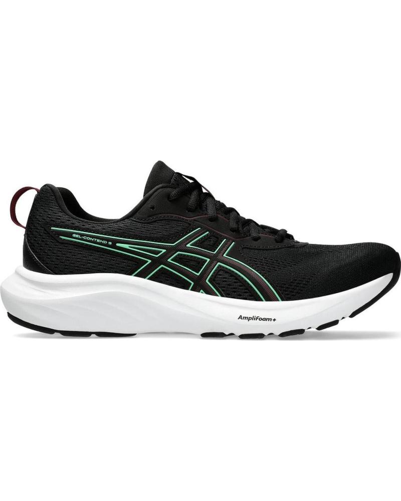 ASICS GEL-CONTEND 9 ZAPATILLA DEPORTIVA HOMBRE (1011B881) NEGRO NEGRO