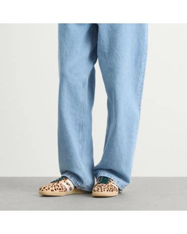 ADIDAS SAMBA OG MUJER KI6674 ZAPATILLAS CASUAL ANIMAL PRINT BEIGE