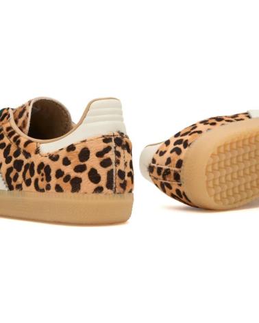ADIDAS SAMBA OG MUJER KI6674 ZAPATILLAS CASUAL ANIMAL PRINT BEIGE