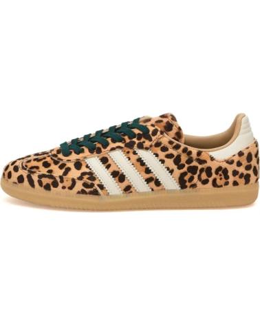 ADIDAS SAMBA OG MUJER KI6674 ZAPATILLAS CASUAL ANIMAL PRINT BEIGE