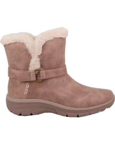 SKECHERS BOTAS PLANAS MUJER EASY GOING - DREAMERS LUXE TAUPE MARRÓN MARRóN