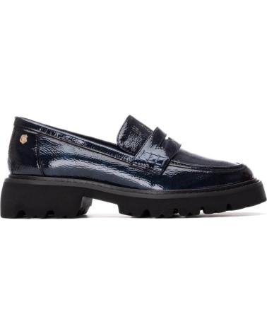 MOCASINES CHARMELA 162551 DE CHAROL PARA MUJER NAVY NAVY