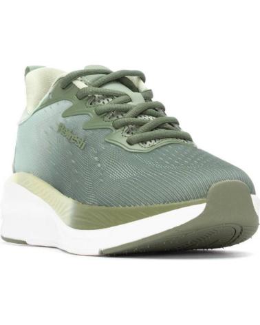 ZAPATILLAS REFRESH 173113 DE MALLA PARA MUJER VERDE CAQUI KAKI