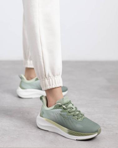ZAPATILLAS REFRESH 173113 DE MALLA PARA MUJER VERDE CAQUI KAKI
