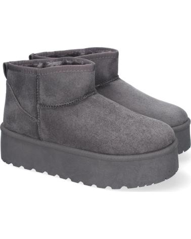 BOTAS AUSTRALIANAS PUNTOSALAO DE PLATAFORMA CON PELO MUJER VARIOS COLORES