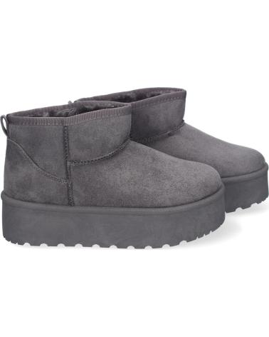 BOTAS AUSTRALIANAS PUNTOSALAO DE PLATAFORMA CON PELO MUJER VARIOS COLORES