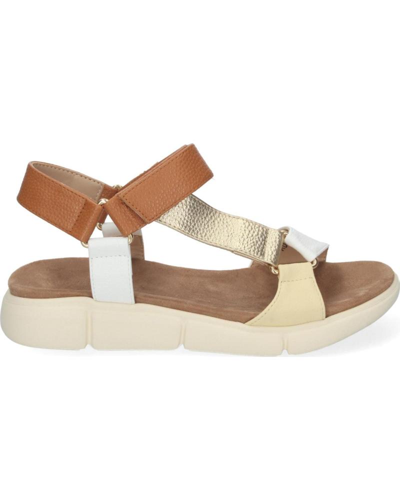 SANDALIAS PUNTOSALAO TIRAS CRUZADAS CIERRE VELCRO MUJER VARIOS COLORES