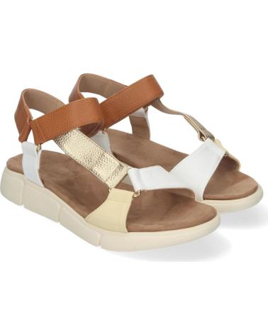 SANDALIAS PUNTOSALAO TIRAS CRUZADAS CIERRE VELCRO MUJER VARIOS COLORES