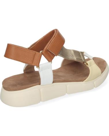 SANDALIAS PUNTOSALAO TIRAS CRUZADAS CIERRE VELCRO MUJER VARIOS COLORES