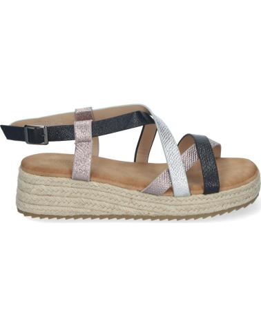 SANDALIAS DE PLATAFORMA PUNTOSALAO CON TIRAS DE YUTE VARIOS COLORES