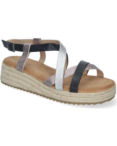 SANDALIAS DE PLATAFORMA PUNTOSALAO CON TIRAS DE YUTE VARIOS COLORES