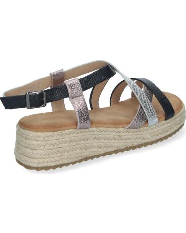 SANDALIAS DE PLATAFORMA PUNTOSALAO CON TIRAS DE YUTE VARIOS COLORES