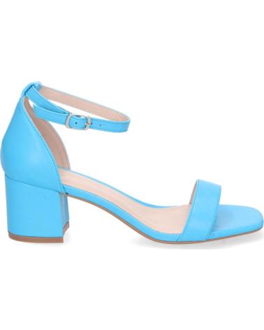 SANDALIAS DE TACÓN BAJO PUNTOSALAO CON HEBILLA PARA MUJER VARIOS COLORES