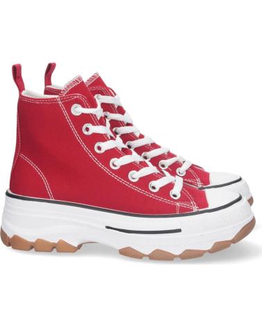 PUNTOSALAO ZAPATILLAS ABOTINADAS DE LONA CON PLATAFORMA PARA MUJER VARIOS COLORES