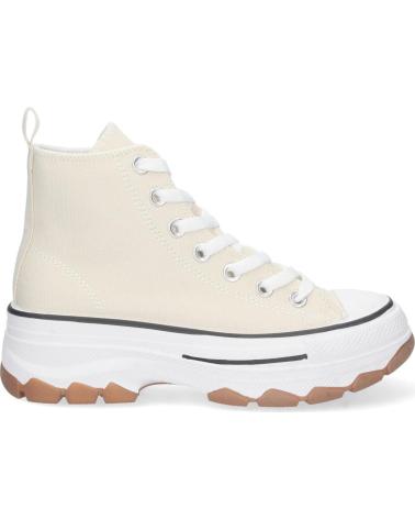 ZAPATILLAS ABOTINADAS DE LONA PUNTOSALAO CON SUELA PLATAFORMA MUJER VARIOS COLORES