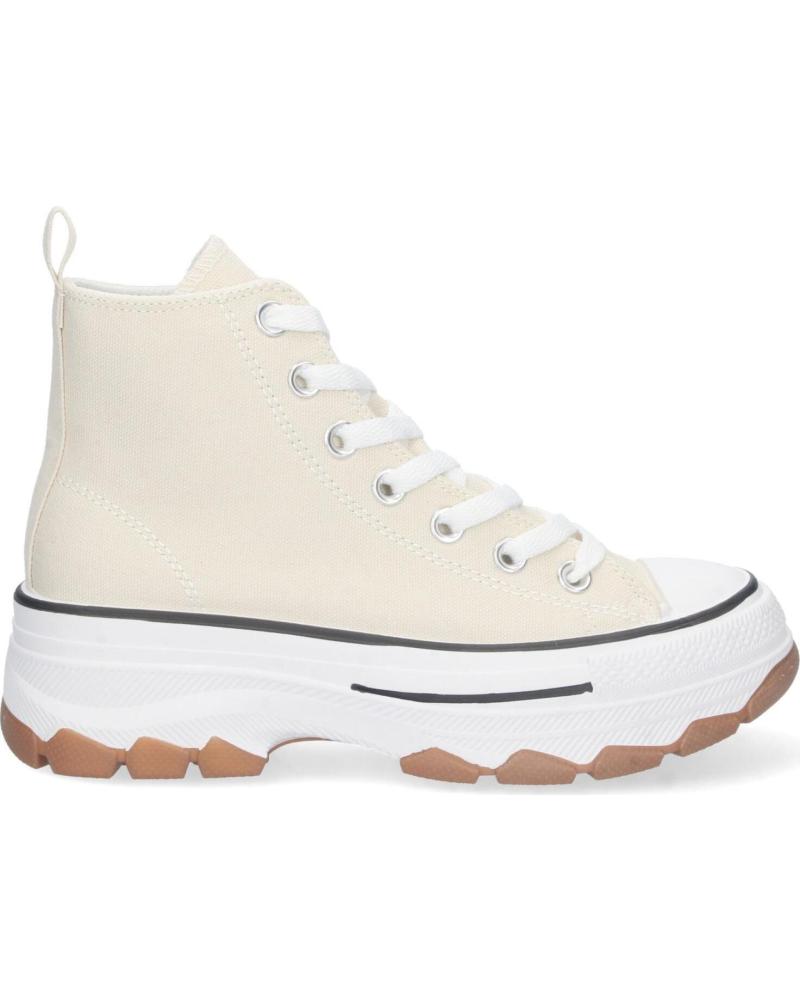 ZAPATILLAS ABOTINADAS DE LONA PUNTOSALAO CON SUELA PLATAFORMA MUJER VARIOS COLORES