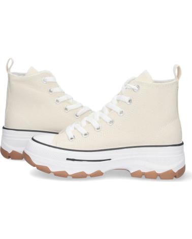 ZAPATILLAS ABOTINADAS DE LONA PUNTOSALAO CON SUELA PLATAFORMA MUJER VARIOS COLORES