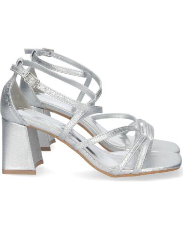 PUNTOSALAO SANDALIAS DE TACÓN BLOQUE CON PALA CRUZADA VARIOS COLORES