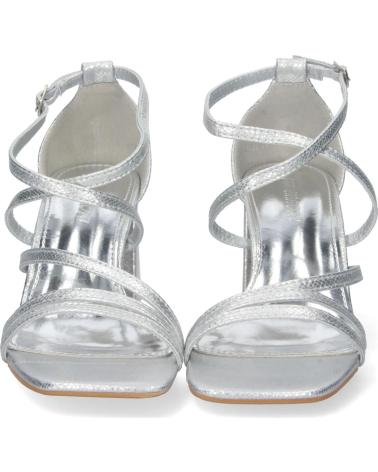 PUNTOSALAO SANDALIAS DE TACÓN BLOQUE CON PALA CRUZADA VARIOS COLORES