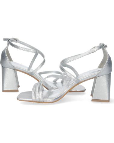 PUNTOSALAO SANDALIAS DE TACÓN BLOQUE CON PALA CRUZADA VARIOS COLORES