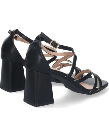 SANDALIAS DE TACÓN PUNTOSALAO PALA CRUZADA MUJER VARIOS COLORES