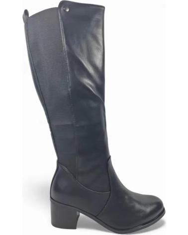 TIMBOS BOTA TACON DE MUJER COLOR 132326 NEGRO