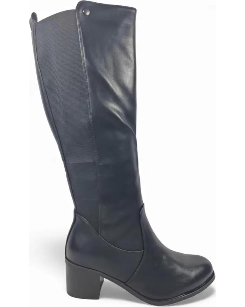 TIMBOS BOTA TACON DE MUJER COLOR 132326 NEGRO