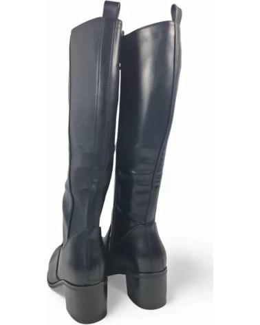 TIMBOS BOTA TACON DE MUJER COLOR 132326 NEGRO