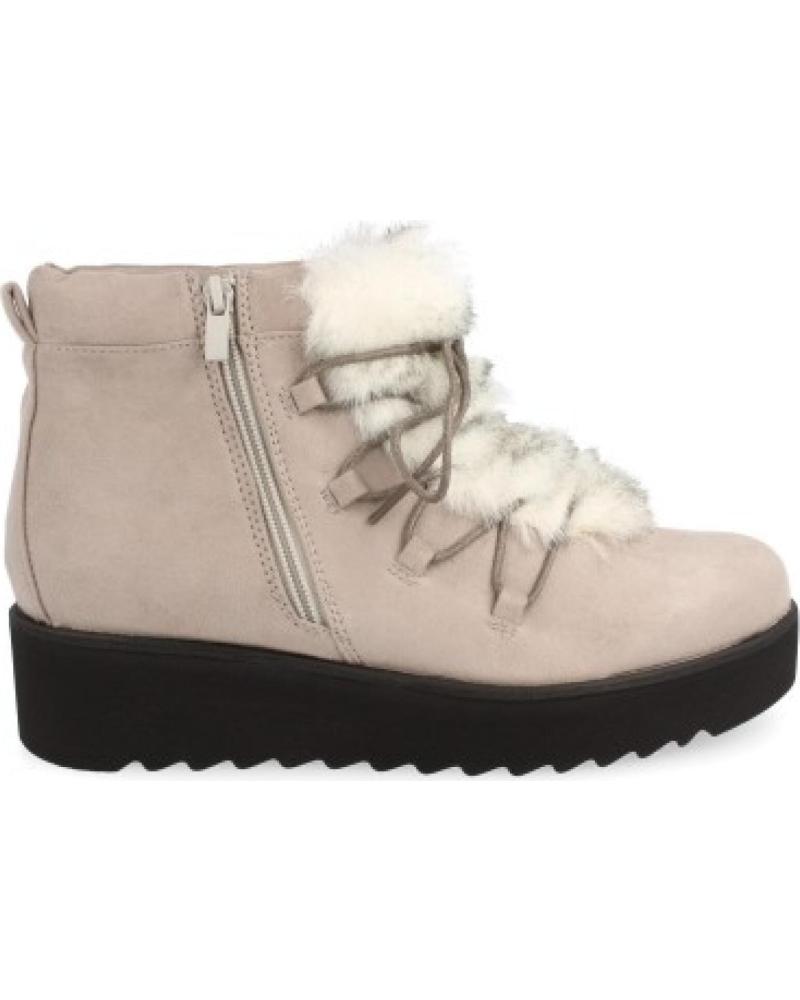 BOTAS DE MUJER SPORT3PUNTO0 CON CORDONES Y FORRO DE PELO VARIOS COLORES