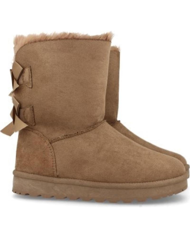 BOTAS DE MUJER SPORT3PUNTO0 MODELO 2000-31 CON ADORNO DE LAZOS VARIOS COLORES