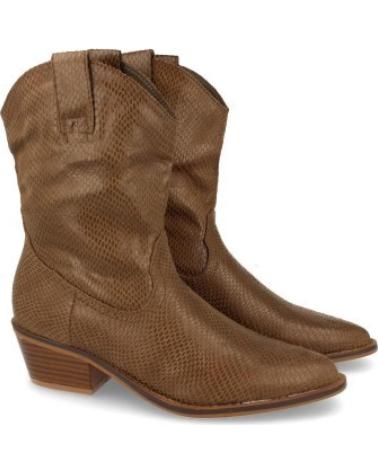 BOTAS COWBOY SPORT3PUNTO0 EFECTO PIEL CON DETALLE DE TACÓN VARIOS COLORES