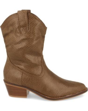 BOTAS COWBOY SPORT3PUNTO0 EFECTO PIEL CON DETALLE DE TACÓN VARIOS COLORES