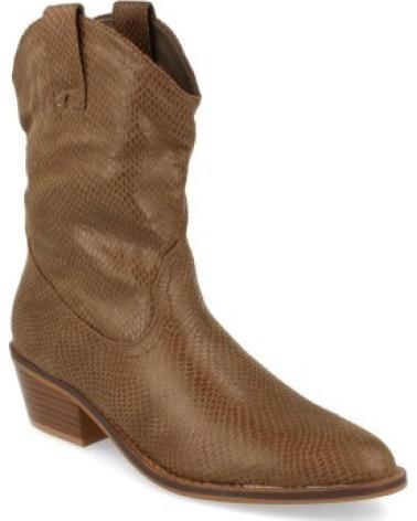 BOTAS COWBOY SPORT3PUNTO0 EFECTO PIEL CON DETALLE DE TACÓN VARIOS COLORES