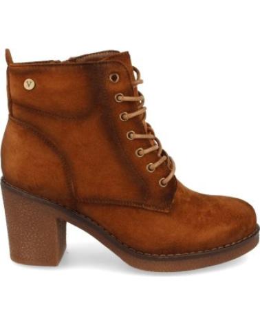 BOTAS DE MUJER SPORT3PUNTO0 VR0-159-CAMEL CON CORDONES Y TACÓN VARIOS COLORES