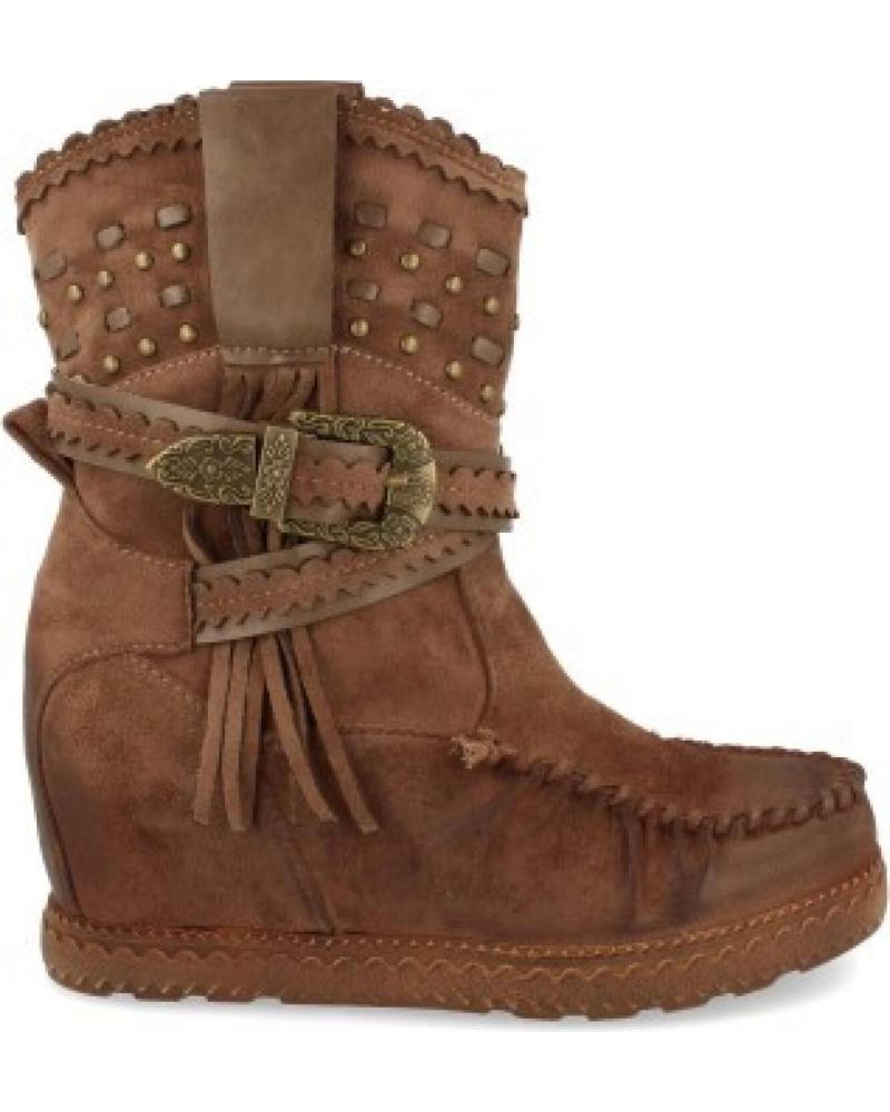 BOTAS SPORT3PUNTO0 MODELO 9706 CON CUÑA Y FLECOS VARIOS COLORES