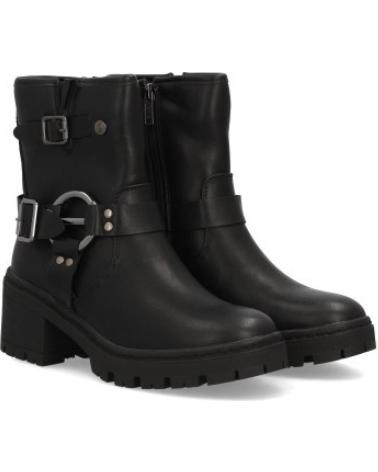 BOTAS MOTERAS MUJER SPORT3PUNTO0 1023 NEGRO VARIOS COLORES
