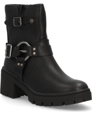 BOTAS MOTERAS MUJER SPORT3PUNTO0 1023 NEGRO VARIOS COLORES