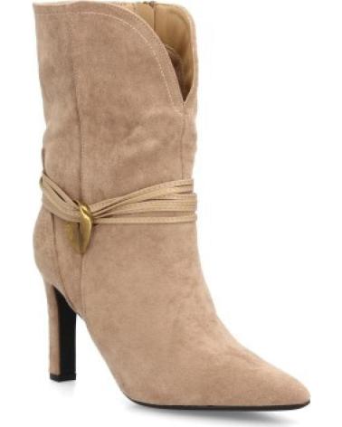 BOTAS DE TACÓN MEDIO SPORT3PUNTO0 S-5537 CON DETALLE DE TIRAS VARIOS COLORES