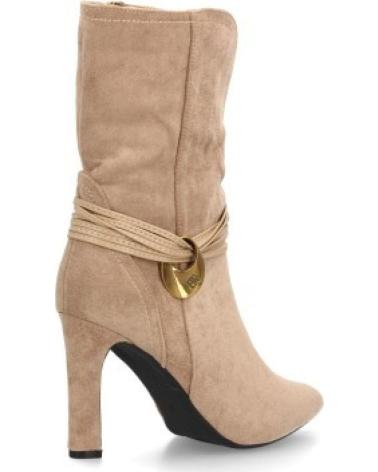 BOTAS DE TACÓN MEDIO SPORT3PUNTO0 S-5537 CON DETALLE DE TIRAS VARIOS COLORES