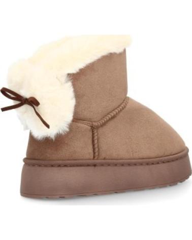 BOTAS DE MUJER SPORT3PUNTO0 YY-186 CON FORRO DE BORREGO Y LAZO DECORATIVO VARIOS COLORES