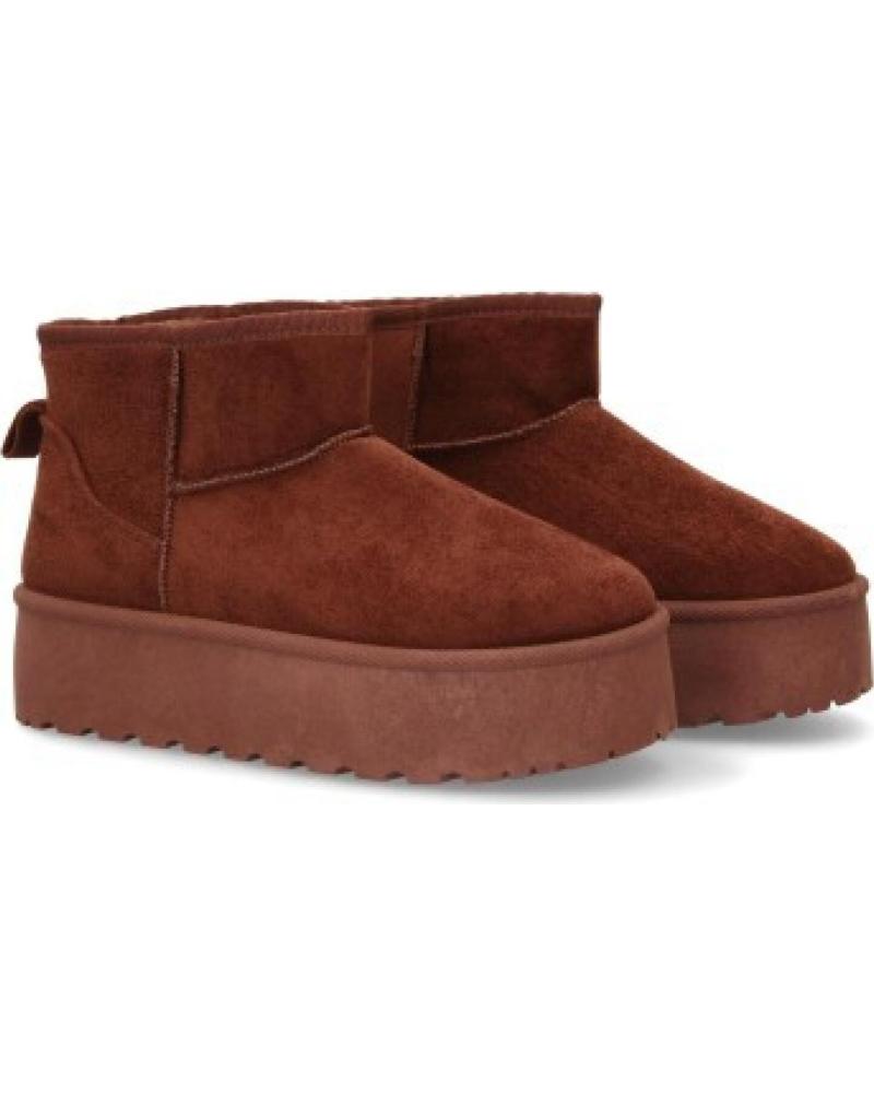 BOTAS SPORT3PUNTO0 6BKA-MARRON MUJER ESTILO UGG CON PLATAFORMA VARIOS COLORES