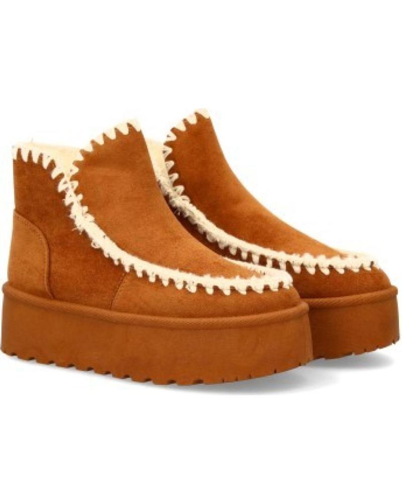 BOTAS SPORT3PUNTO0 LT33-46 CAMEL CON PELO Y PLATAFORMA VARIOS COLORES