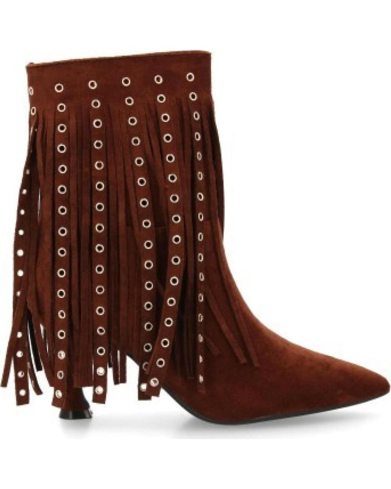 BOTAS DE MUJER SPORT3PUNTO0 S-5531 CON FLECOS Y TACHUELAS VARIOS COLORES